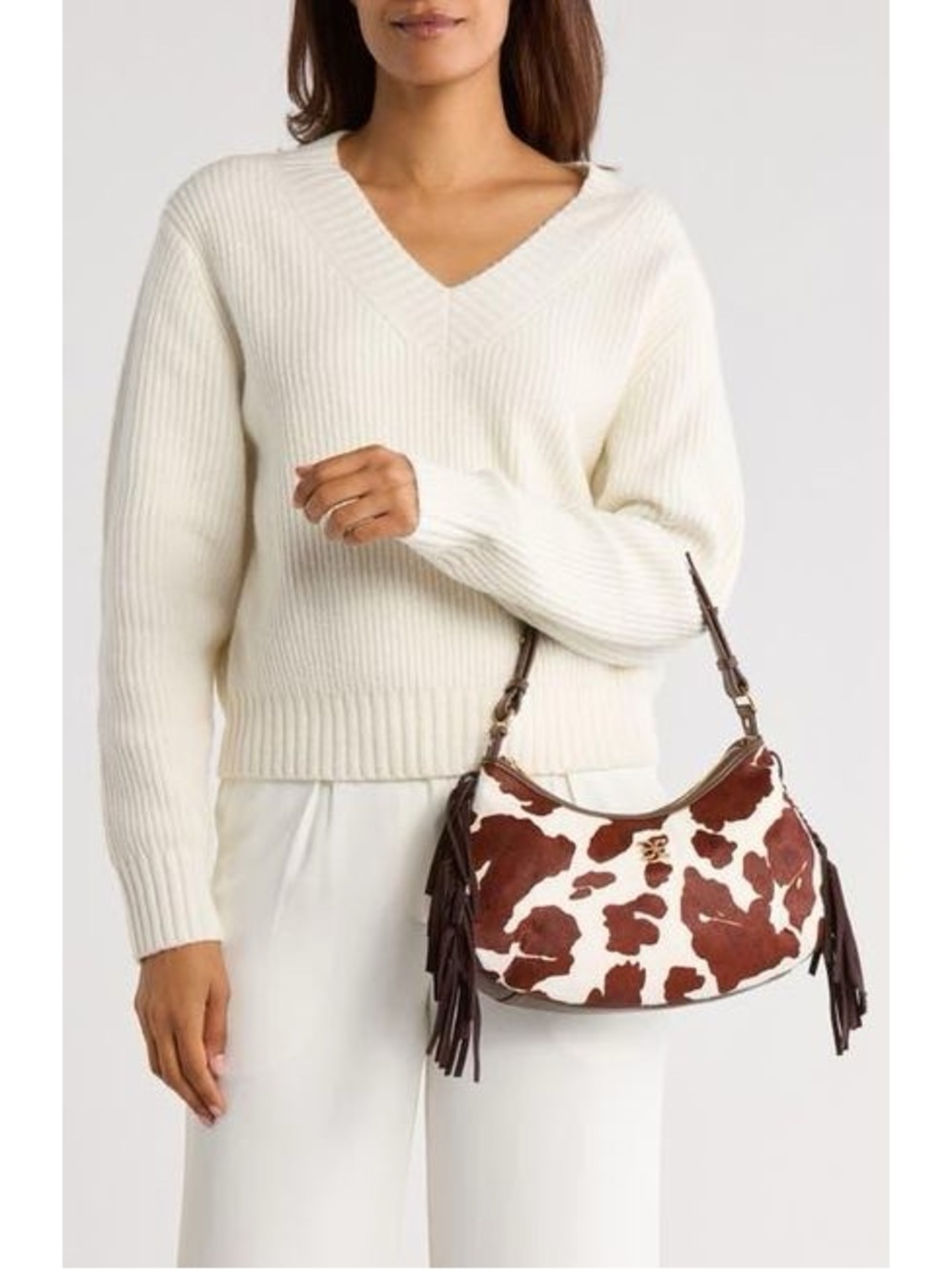 Sam Edelman Nylie shoulder bag - Cow Print
